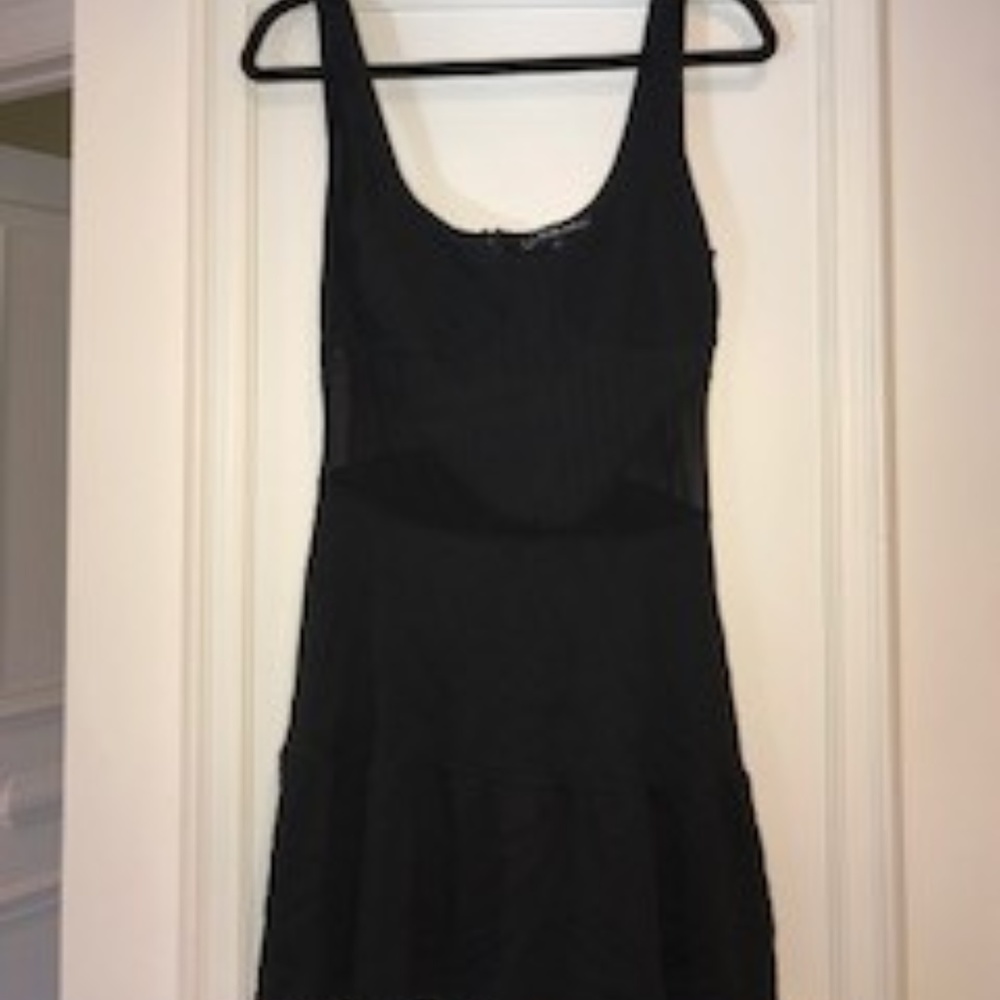 Mesh-Paneled For Love & Lemons Dress